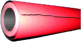 Бумага светонепроницаемая (неактиничная) красно-черная