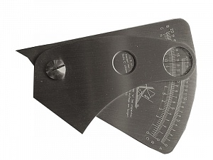 Универсальный калибр для сварных швов со считывающим окном WG9